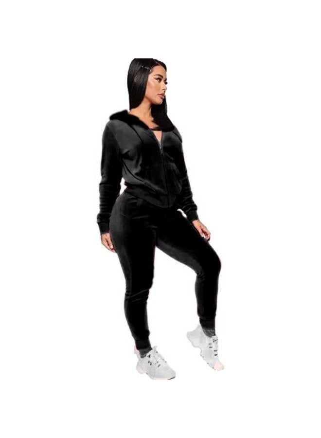 Women's velvet pajamas
